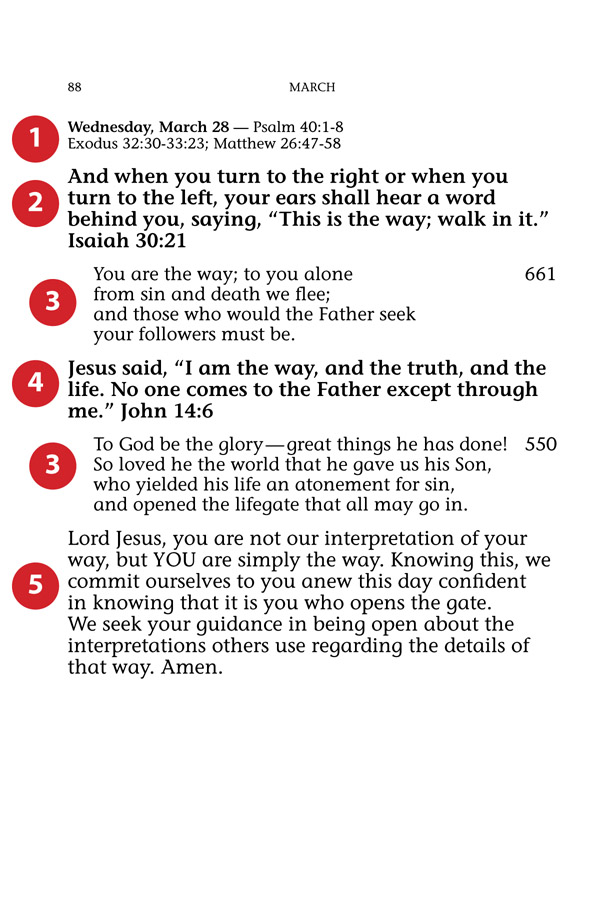 Bread Bible Reading Chart 2018