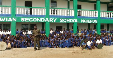 Sierra Leone school and children
