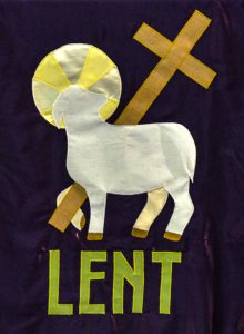 lent quilted banner
