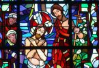 Jesus stained glass