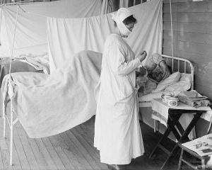 Spanish flu image from 1918
